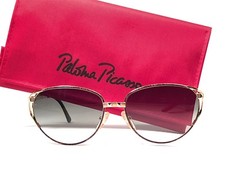VINTAGE PALOMA PICASSO GOLD CAT EYED 1980'S MADE IN GERMANY SUNGLASSES