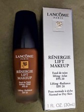 Lanc me Renergie Lift Makeup SPF20 Normal to Dry Skin-Amande 20 N NIB Lot of 2