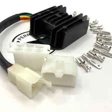 6 Volt 5 Wire DC Universal Regulator Rectifier for Vintage Motorcycle ATV +C-04