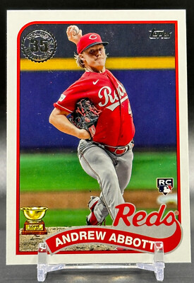 2024 Topps Series 1 #89B-96 Andrew Abbott Cincinnati Reds 35th Anniversary RC