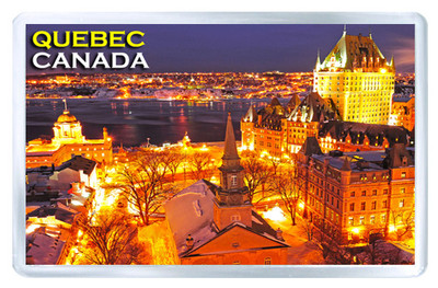 Quebec Canada MOD2 Fridge Magnet Souvenir Magnet Kühlschrank