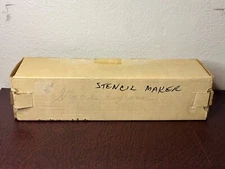 Vintage American Quilter Stencil Cutting Hot Pen Kit w/ Plastic