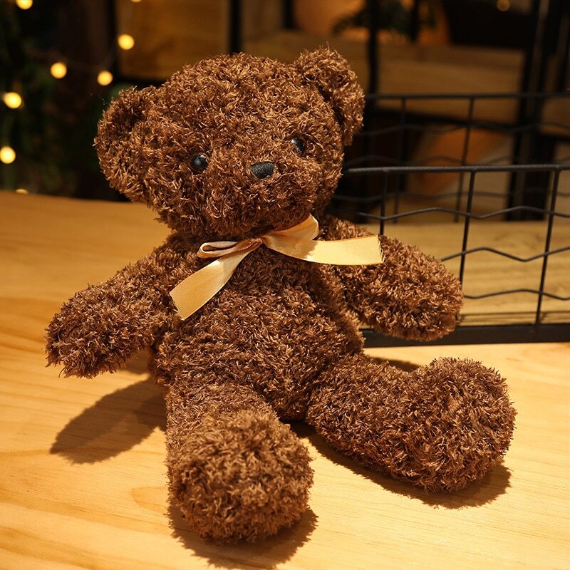 30CM Kawaii Teddy Bear Plush Toy Cute Stuffed Soft Animal Bear