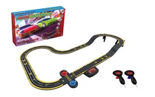 Scalextric G1178T Micro Super Speed Race Set Lamborghini v Porsche 1/64 Slot Car