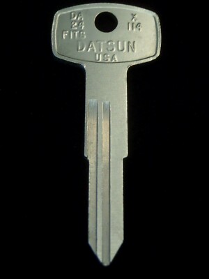 DA24 Fits DATSUN NISSAN 1981-1983 Master KEY BLANK LEFT Groove