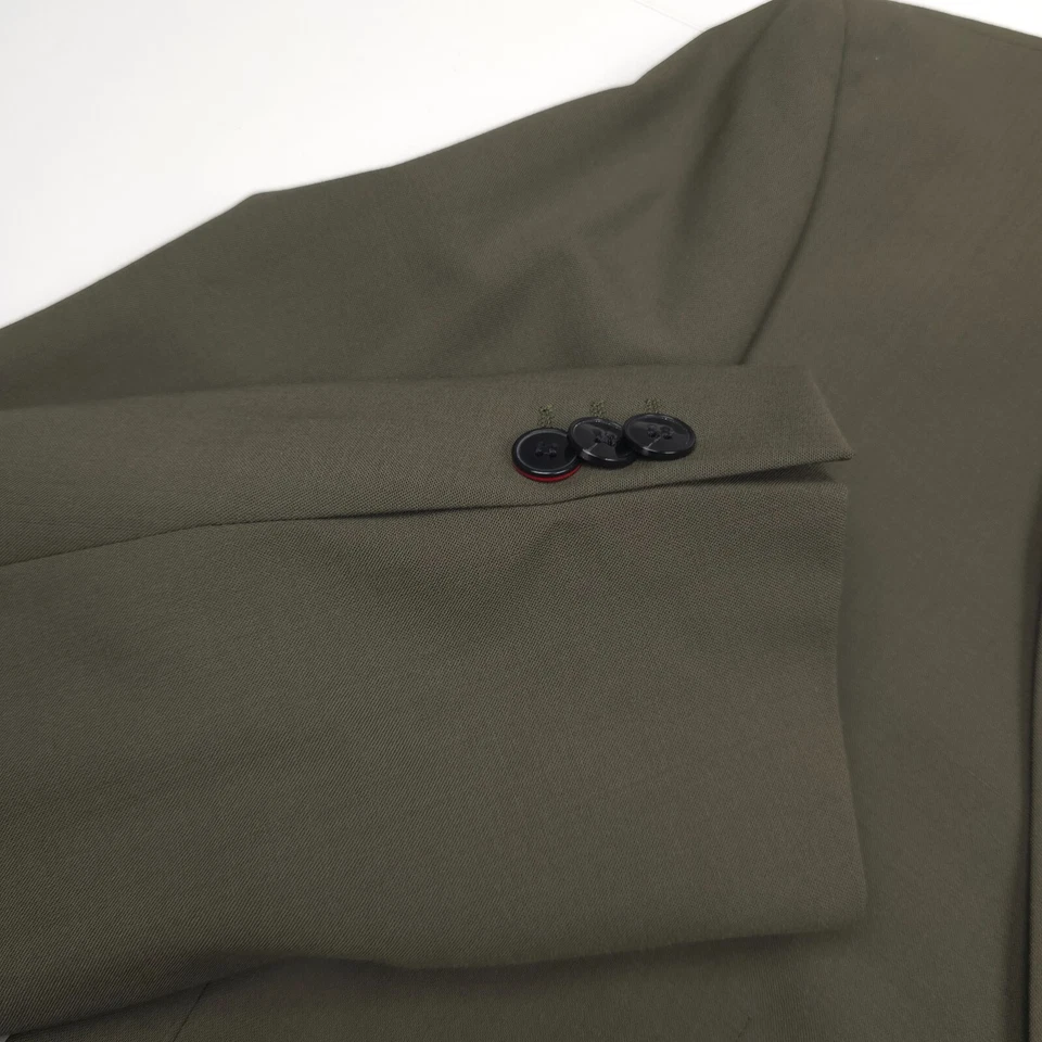 $495 Hugo Boss Arti 232x Green Performance Suit Jacket Blazer Mens Size 38S - Image 3 of 4