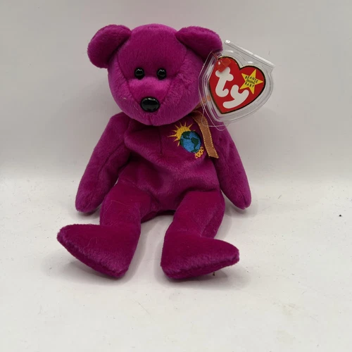 Vintage Ty Beanie Baby Original Millennium Bear