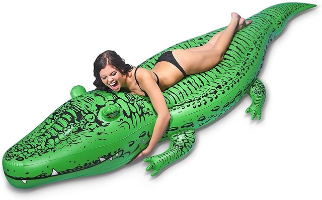 intex inflatable crocodile