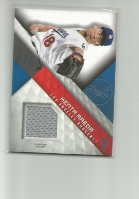 2018 TOPPS MAJOR LEAGUE MATERIALS #MLMKM KENTA MAEDA | eBay