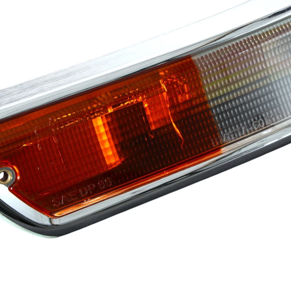 Intermitente de cristal intermitente derecho naranja / blanco Italia vers. BMW 1502 1602 1802 2002 Foto 4 de 4