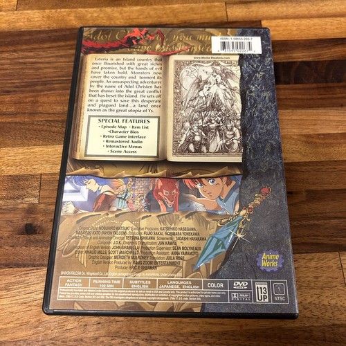 Ys Vol. 1: Book One Anime WOrks DVD 2002 Japanese & English - Picture 3 of 7