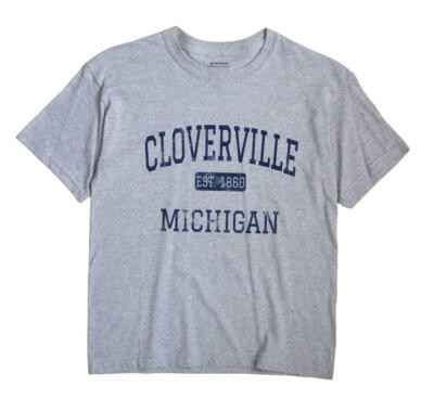 Cloverville Michigan MI T-Shirt EST