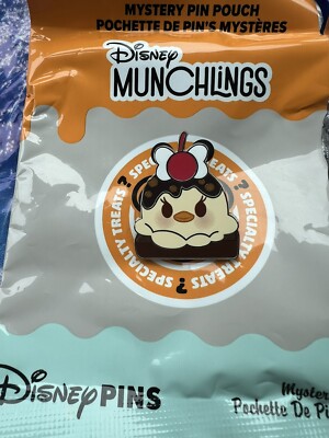 Disney Parks Munchlings Series 4 Mystery Bag Pin Set 2024 Daisy