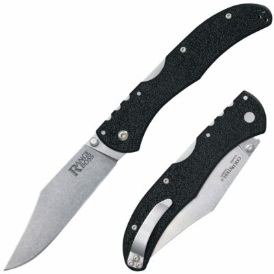COLD STEEL Range Boss Lockback Knife 4034 Stainless Steel & Black