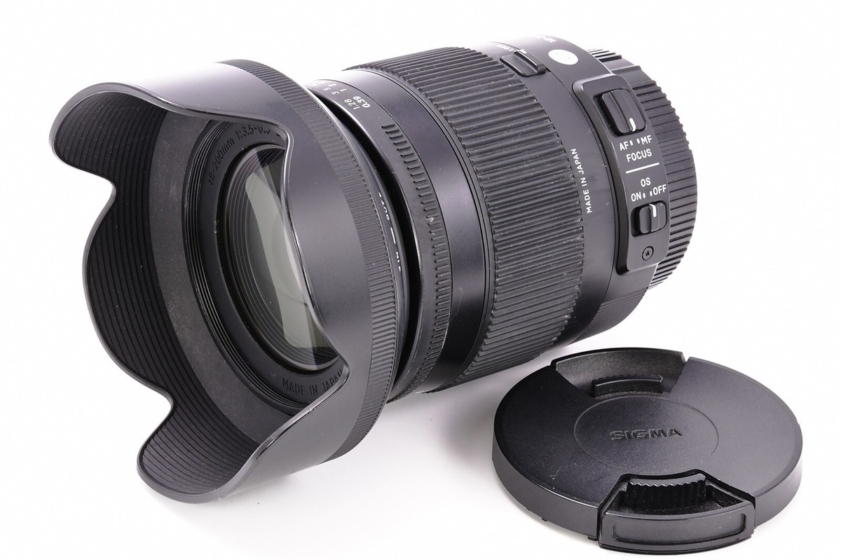 Exc＋3】Sigma 18-200mm F/3.5 -6.3 DC OS HSM AF Contemporary Lens