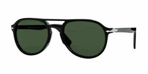 Persol 0PO3235S 95/31 Black/Green Sunglasses | eBay