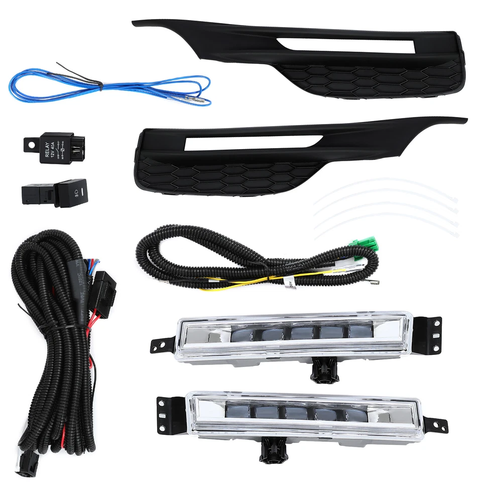 Luces antiniebla LED para Honda Accord 2016-2017 sedán 4 puertas con cableado de cubierta 16-17 Foto 2 de 4