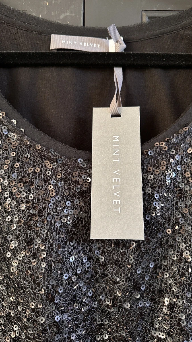 Mint velvet sales sparkle top