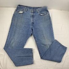 Vintage Polo Ralph Lauren Jeans Adult 38 Blue Denim Made in USA 90s Designer