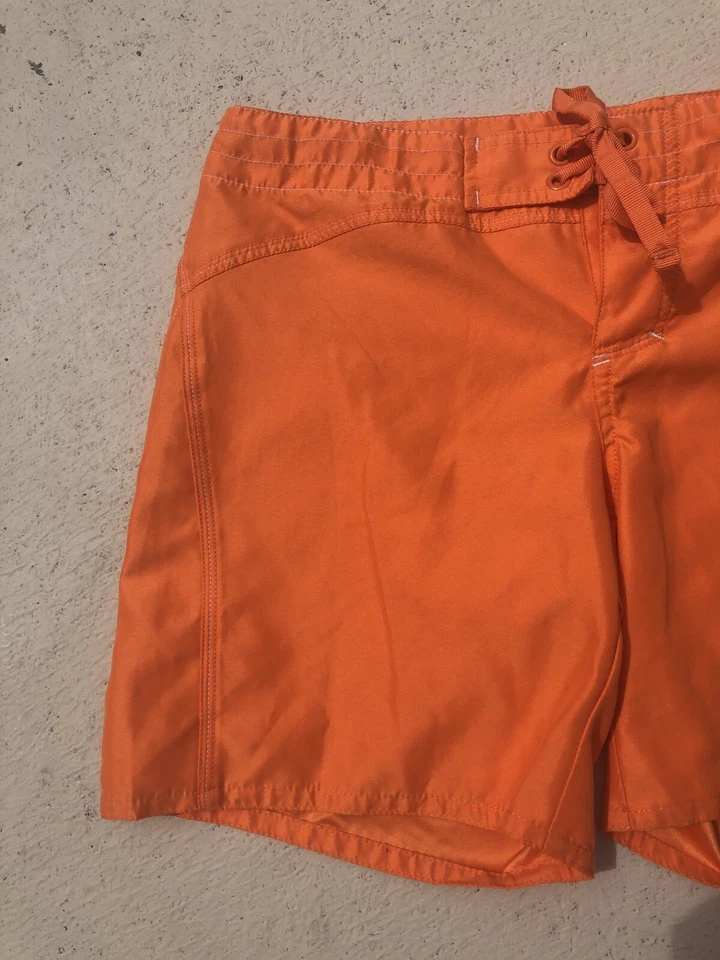 Boardshorts LLBean Girl’s/Junior’s Talla 12/L Natación/Surf/Bikini Encubrimiento ~Naranja~ Foto 3 de 4