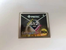 Pretec 512MB 80x compact flash