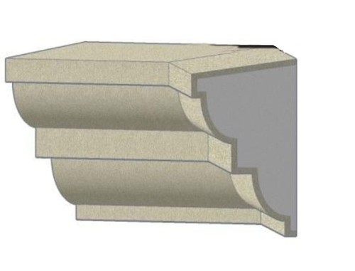 MARCAPIANO IN POLISTIROLO RESINATO 100 X 150 X 1000 MM - 第 1/1 張圖片