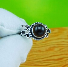 Black Onyx Gemstone 925 sterling silver handmade Gift Ring US size 5 to 13