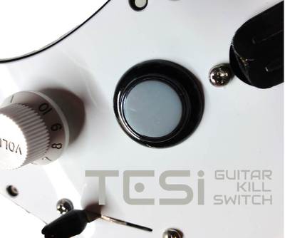 Tesi DITO Snap-in 24MM Guitar Arcade Button Kill Switch Translucent Black