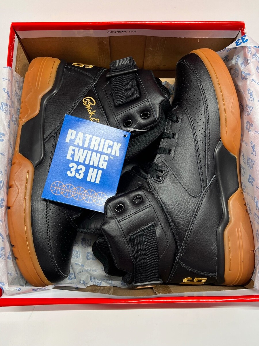 Ewing Patrick Ewing 33 HI ブラック Black & Cream 33 HI VINTAGE Sneaker – Ewing Athletics