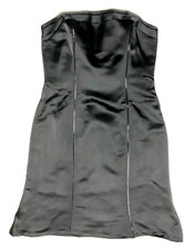 Ann Taylor New NWT Sz 2P Strapless satin mini sexy cocktail dress LBD