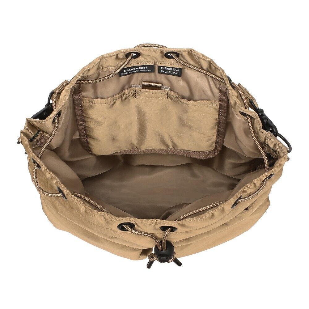 PLS STARBUCKS Japan x PORTER Coffee Bean Shape 2WAY Tool Bag PLS STARBUCKS Japan x PORTER Coffee Bean Shape 2WAY Tool Bag