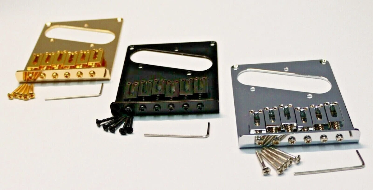 Telecaster intonation deals 6 saddle bridge