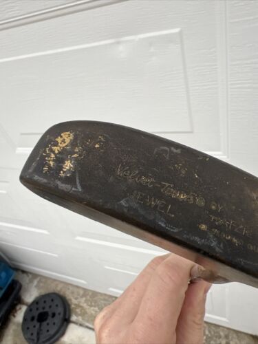 Rare LEFT HANDED Vintage Velvet Touch JEWEL Matzie Putter Classic Putter / 35" - Picture 5 of 13