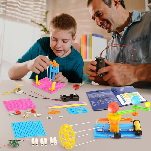 STEM Science Kits for Kids Age 8-12, Boys Activities Robot Building Kit 6-8 Girl - Picture 7 of 12