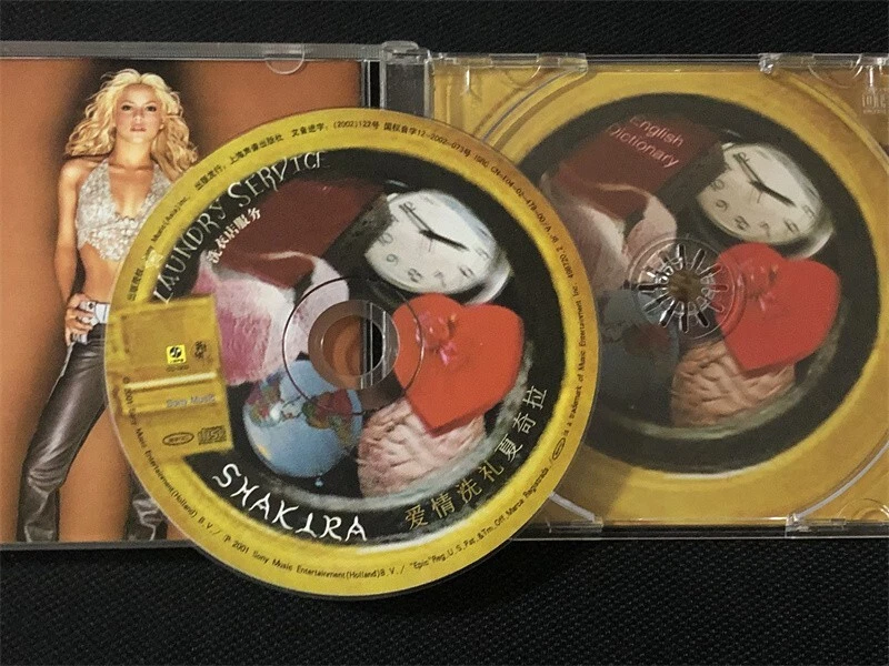 Shakira Laundry Service China First Edition w/OBI CD Sealed Very Rare Foto 4 de 4