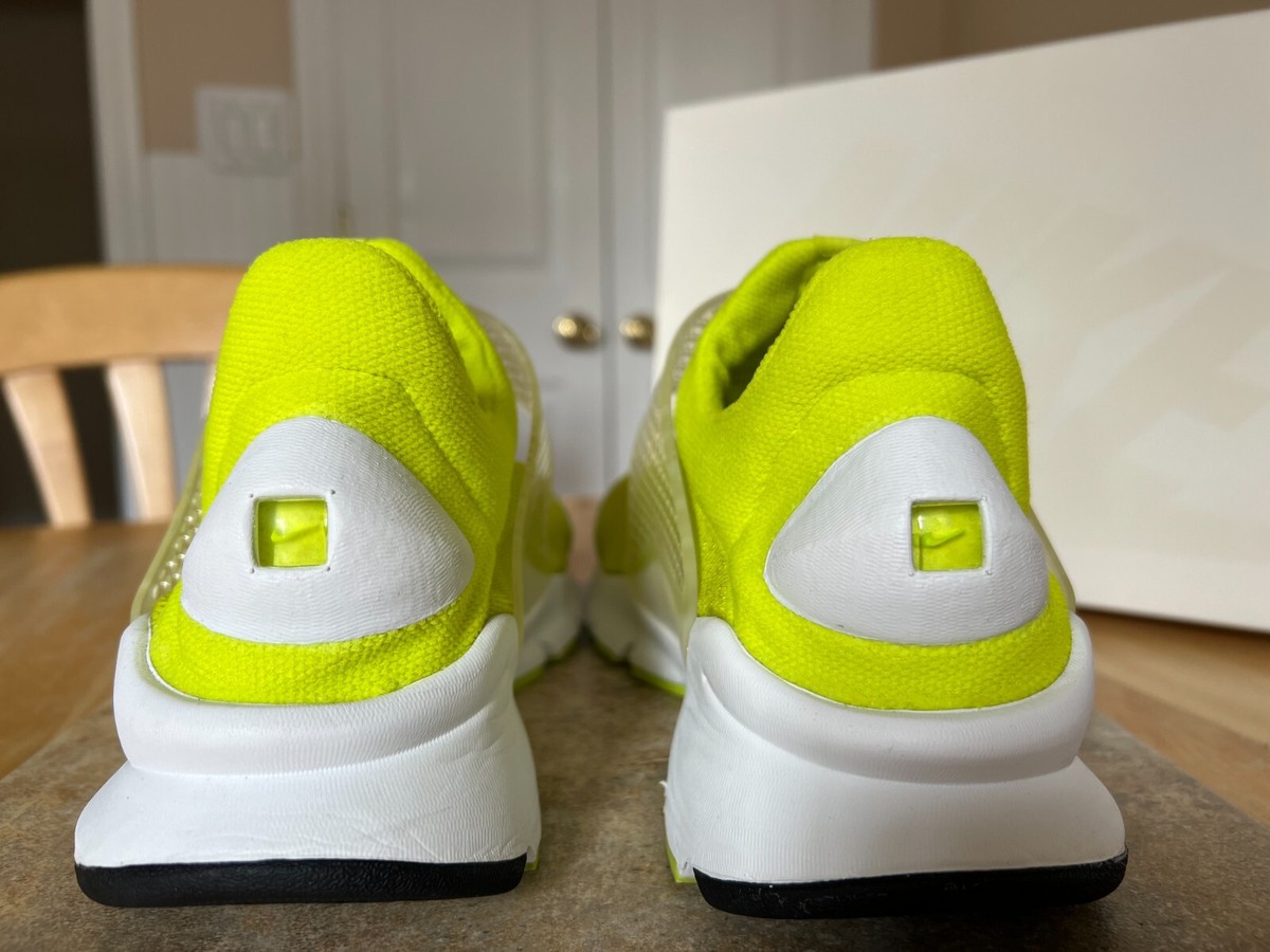 Nike Sock Dart (2015) Neon Yellow White Mens Shoes Size 12 686058 771 Slip On SIZE: 10 NIKE SOCK DART SP MEN main image 4