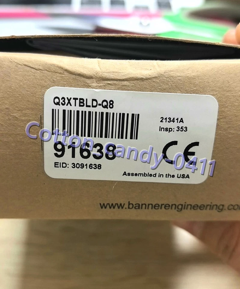 New BANNER Q3XTBLD-Q8 Q3X Series Laser Contrast Sensor Fast delivery - Image 4 of 4