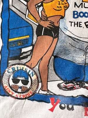 RARE VINTAGE 1997 FREAKNIK ATLANTA T SHIRT Hip Hop Rap College