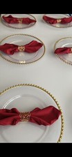 Red/Cherry Premium Event Table Setting Napkins - Available To Hire Or Purchase