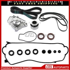 Timing Belt Kit Water Pump Serpentine, Gasket For 88-95 Honda Civic Crx 1.5L