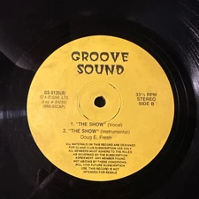 Groove Sound Run DMC / Doug E.  Fresh 12” EP
