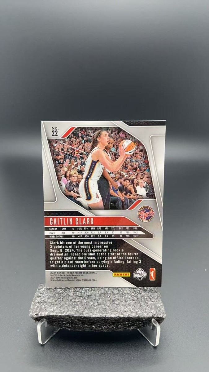 2024 Panini Prizm WNBA Caitlin Clark RC True Rookie Card Indiana