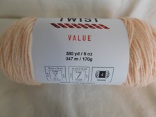 Big Twist Value Pale Peach Dye Lot 656259