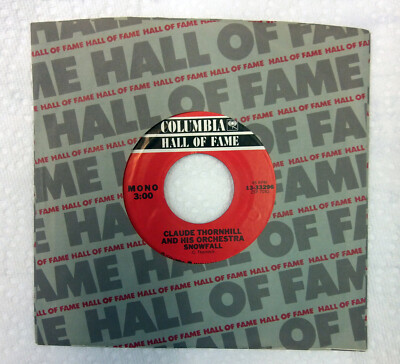 Claude Thornhill And His Orchestra   Snowfall 45 RPM RECORD 