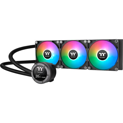 Thermaltake TH360 V2 Ultra ARGB Sync AIO Liquid Cooler, Wasserkühlung, schwarz
