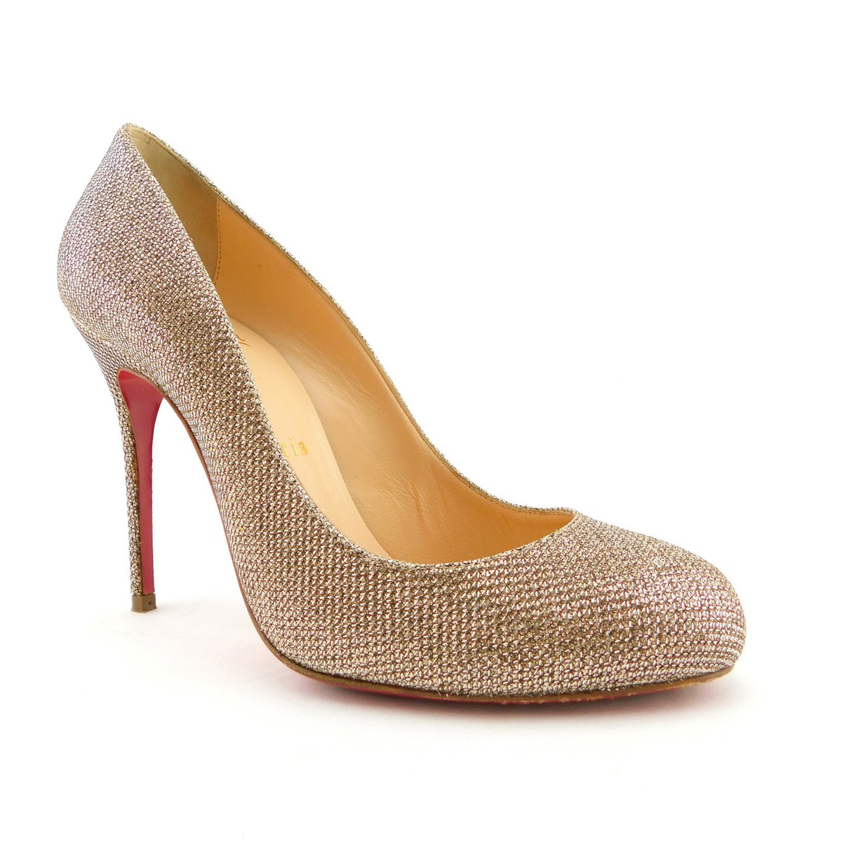 クリスチャンルブタン♡FIFI100 GLITTER/GG Christian Louboutin Fifi Pumps in Black Glitter — UFO No More