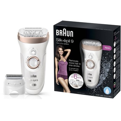 BRAUN SILK-ÉPIL 9-561 BRONZE WET & DRY EPILIERER WET&DRY EPILATOR NEUWARE