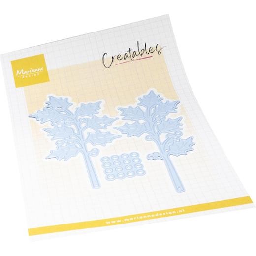 Marianne Design Creatables Cutting Dies - Holly Sprigs LR0914