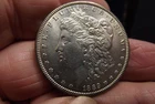 1889-P Morgan Silver Dollar Terrific UNC Details Light Wipe on cheek