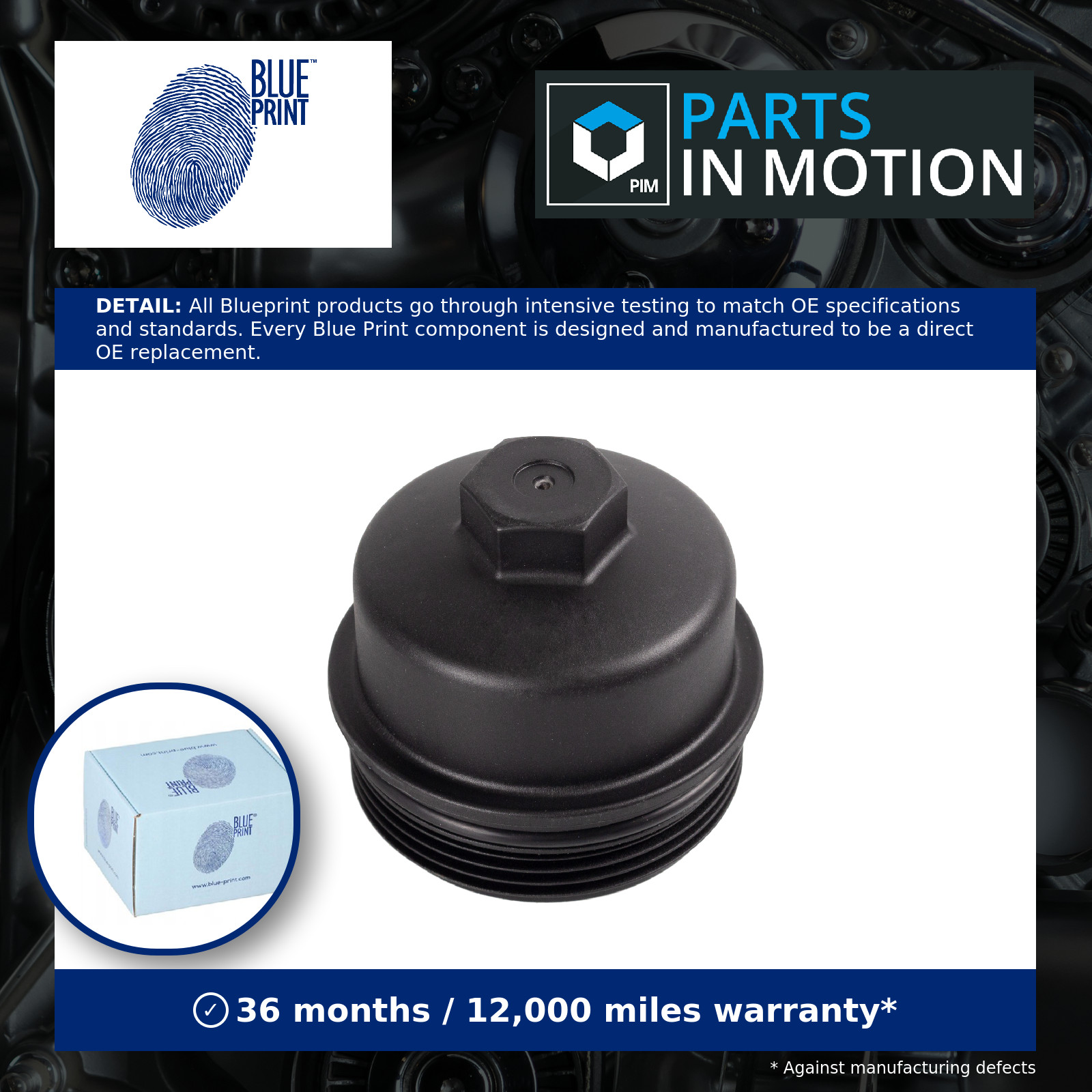 CAP OIL FILTER HOUSING ADBP990010 FOR Z 10 XEP 1.0L X 10 XE 1.0L 3cyl 1.8L 4cyl - Image 9